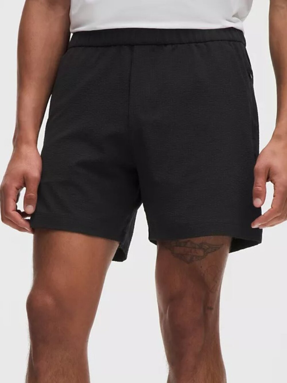 Lululemon Men's ABC WovenAir Pull-On Short 5" - Black